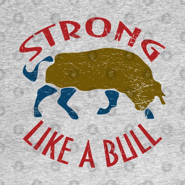 Strong like a bull Bodybuilder Gym by tatadonets